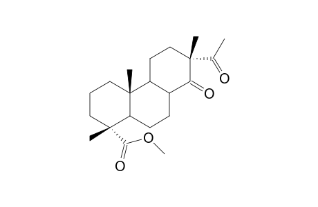 Methyl 14,15-dioxo-isopimaran-18-oate