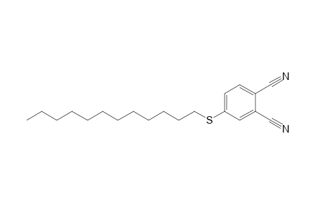 4-Dodecylthiophthalonitrile