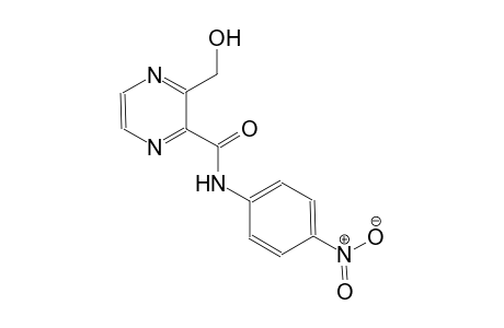 2-pyrazinecarboxamide, 3-(hydroxymethyl)-N-(4-nitrophenyl)-