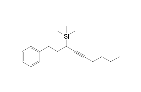 1-Phenyl-3-trimethylsilyl-4-nonyne
