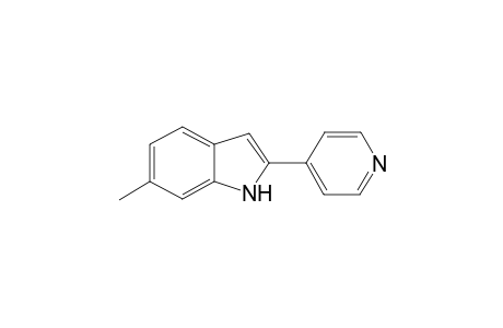 6-Methyl-2-(4-pyridinyl)-1H-indole