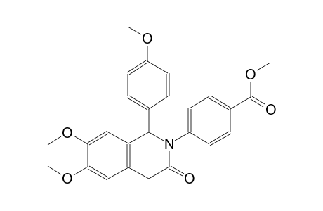 methyl 4-(6,7-dimethoxy-1-(4-methoxyphenyl)-3-oxo-3,4-dihydro-2(1H)-isoquinolinyl)benzoate