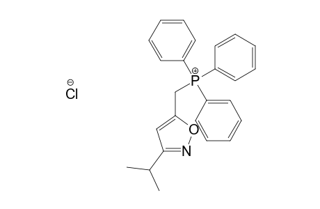 Phosphonium, [[3-(1-methylethyl)-5-isoxazolyl]methyl]triphenyl-, chloride