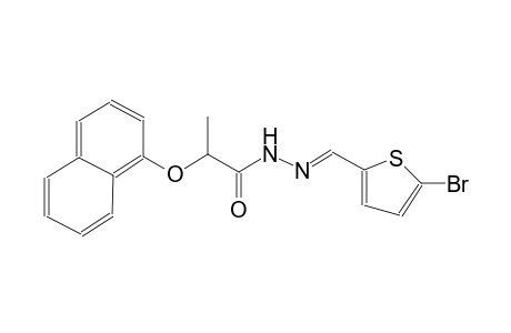 propanoic acid, 2-(1-naphthalenyloxy)-, 2-[(E)-(5-bromo-2-thienyl)methylidene]hydrazide