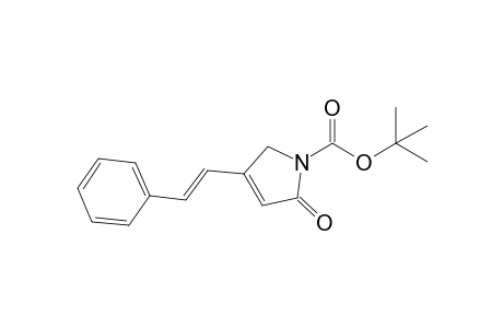 N-(tert-Butoxycarbonyl)-4-[(E)-2-phenylethenyl]-2(5H)-pyrrolone