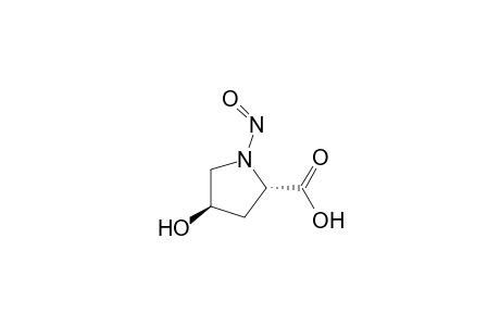 (2S,4R)-1-nitroso-4-oxidanyl-pyrrolidine-2-carboxylic acid