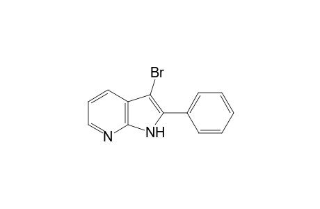 1H-Pyrrolo[2,3-b]pyridine, 3-bromo-2-phenyl-