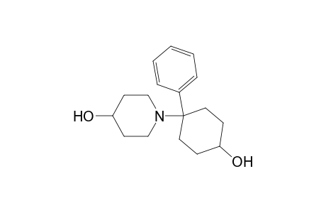 1-(1-Phenyl-4-hydroxycyclohexyl)-4-hydroxypiperidine