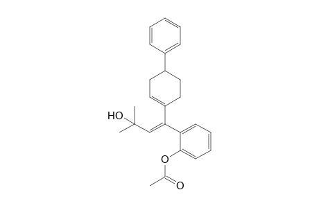 3-Methyl-1-(2'-acetoxyphenyl)-1-(4"-phenylcyclohex-1"-enyl)-1-buten-3-ol