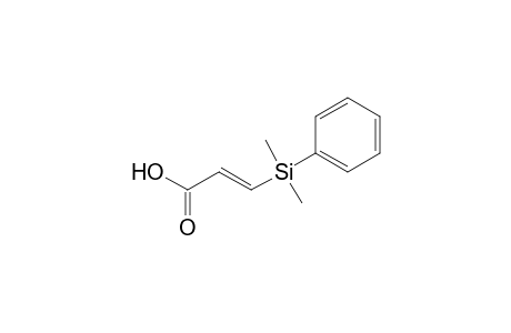 3-[Dimethyl(phenyl)silyl]-propenoic Acid