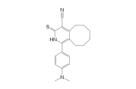 1-[p-(DIMETHYLAMINO)PHENYL]-2,3,5,6,7,8,9,10-OCTAHYDRO-3-THIOXOCYCLOOCTA[c]PYRIDINE-4-CARBONITRILE
