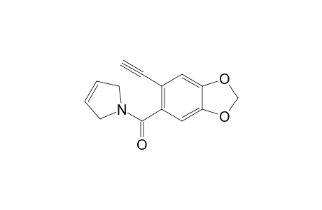 1-(6-Ethynyl-1,3-benzodioxol-5-ylcarbonyl)azacyclopent-3-ene