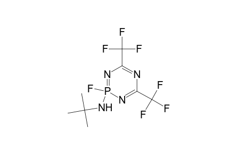 1,3,5,2-Triazaphosphorine, 2-[(1,1-dimethylethyl)amino]-2-fluoro-2,2-dihydro-4,6-bis(trifluoromethyl)-