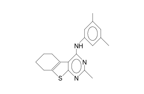 N-(3,5-Dimethyl-phenyl)-2-methyl-5,6-tetramethylene-thieno(2,3-D)pyrimidin-4-amine