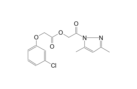 acetic acid, (3-chlorophenoxy)-, 2-(3,5-dimethyl-1H-pyrazol-1-yl)-2-oxoethyl ester
