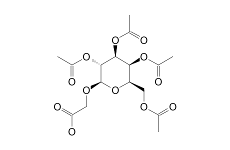 (2,3,4,6-TETRA-O-ACETYL-BETA-D-GALACTOPYRANOSYLOXY)-ACETIC-ACID