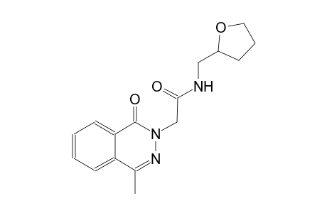 2-(4-methyl-1-oxo-2(1H)-phthalazinyl)-N-(tetrahydro-2-furanylmethyl)acetamide