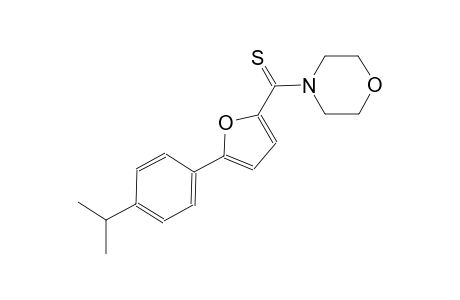 morpholine, 4-[[5-[4-(1-methylethyl)phenyl]-2-furanyl]carbonothioyl]-