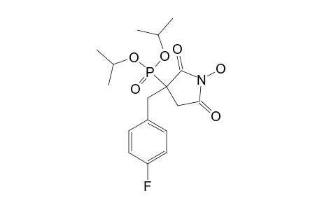 DIISOPROPYL-[3-(4-FLUOROBENZYL)-1-HYDROXY-2,5-DIOXOPYRROLIDIN-3-YL]-PHOSPHONATE