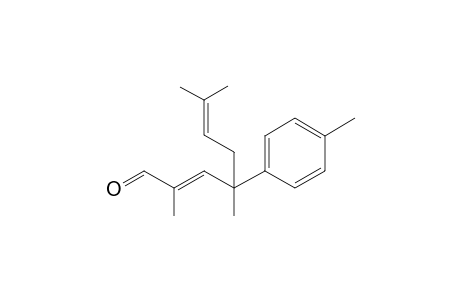(E)-2,4,7-trimethyl-4-(p-tolyl)oct-2,6-dienal