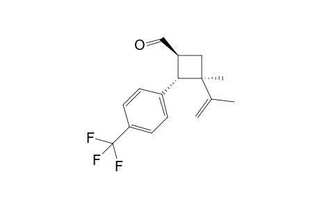 (1S,2S,3R)-3-isopropenyl-3-methyl-2-[4-(trifluoromethyl)phenyl]cyclobutanecarbaldehyde