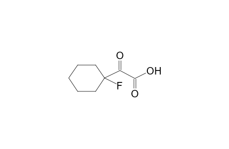 2-(1-FLUOROCYCLOHEXYL)-2-KETOETHANOIC ACID
