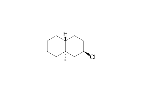 (2R,4aR,8aR)-2-chloro-8a-methyl-2,3,4,4a,5,6,7,8-octahydro-1H-naphthalene