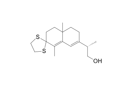 (11S)-3,3-EthanedithioOxoeudesma-4,6-dien-12-ol