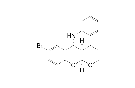 (4aR,5R,10aS)-7-bromo-N-phenyl-2,3,4,4a,5,10a-hexahydropyrano[2,3-b]chromen-5-amine