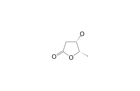 (4S,5S)-4-hydroxy-5-methyloxolan-2-one
