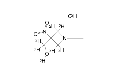 1-TERT.-BUTYL-3-HYDROXYMETHYL-D(3)-3-NITRO-AZETIDINE-D(4)-DEUTERIOCHLORIDE