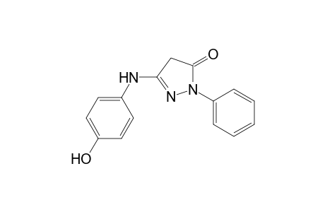 5-(4-Hydroxyanilino)-2-phenyl-2,4-dihydro-3H-pyrazol-3-one