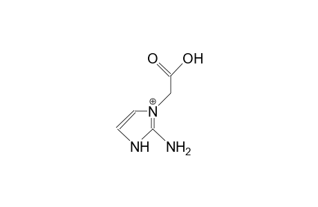 1-Carboxymethyl-2-amino-imidazole cation