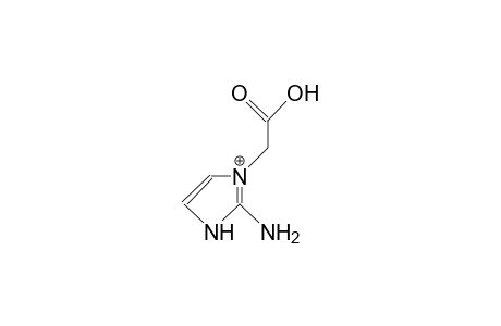 1-Carboxymethyl-2-amino-imidazole cation