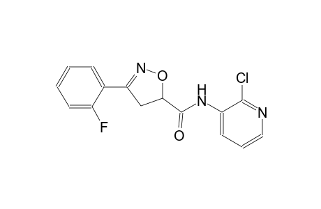 5-isoxazolecarboxamide, N-(2-chloro-3-pyridinyl)-3-(2-fluorophenyl)-4,5-dihydro-