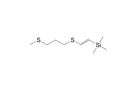 (E)-2-[3-(Methylthio)propylthio]ethenyl(trimethyl)silane