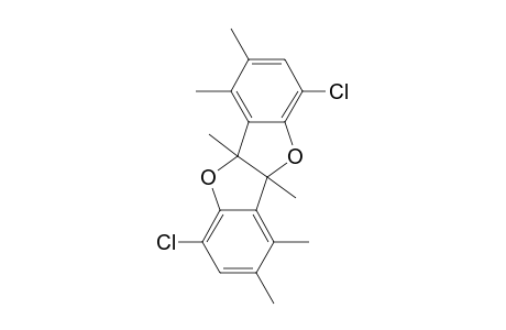 1,6-DICHLORO-3,4,4B,8,9,9B-HEXAMETHYL-4B,9B-DIHYDROBENZOFURO-[3,2]-BENZOFURANE