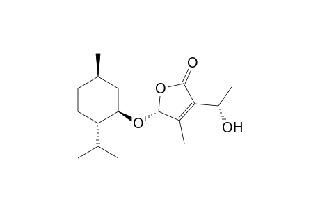 (5R)-3-[(1S)-1-Hydroxyethyl]-5-{[(1R,2S,5R)-2-isopropyl-5-methylcyclohexyl]oxy}-4-methylfuran-2(5H)-one