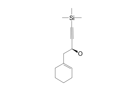 (2-S)-1-CYCLOHEXENYL-4-(TRIMETHYLSILYL)-BUT-3-YN-2-OL