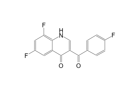 6,8-difluoro-3-(4-fluorobenzoyl)-4(1H)-quinolinone