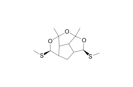 2.beta.,8.beta.-Bis(methylthio)-4,6-dimethyl-3,5,7-trioxatetracyclo[7.2.1.0(4,11).0(6,10)]dodecane