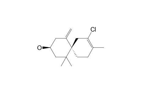 (3R,6S)-10-chloro-1,1,9-trimethyl-5-methylidenespiro[5.5]undec-9-en-3-ol