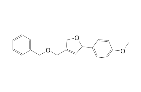 2-(4-Methoxyphenyl)-4-(phenylmethoxymethyl)-2,5-dihydrofuran