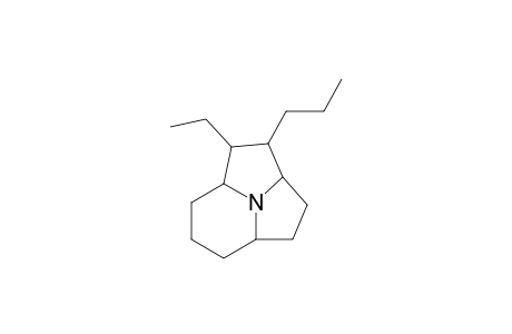 4-Ethyl-3-propylperhydropyrrolo[2,1,5-cd]indolizine