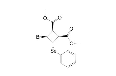 (1S,2S,3R,4S)-Dimethyl 2-Bromo-1-(phenylselenyl)cyclobutane-3,4-dicarboxylate