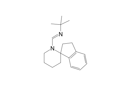 1'-(N-tert-Butylformimidoyl)spiro[indan-1,2'-piperidine