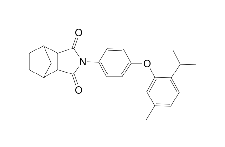 4-Azatricyclo[5.2.1.0(2,6)]decane-3,5-dione, 4-[4-(2-isopropyl-5-methylphenoxy)phenyl]-