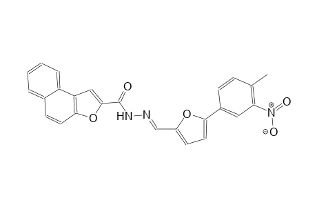N'-{(E)-[5-(4-methyl-3-nitrophenyl)-2-furyl]methylidene}naphtho[2,1-b]furan-2-carbohydrazide