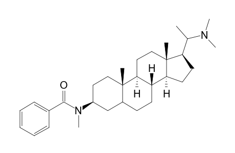 20-(N,N-Dimethylamino)-3.beta.-(N-methylbenzamido)-pregnane