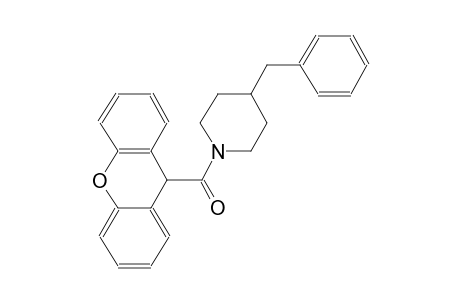 4-benzyl-1-(9H-xanthen-9-ylcarbonyl)piperidine